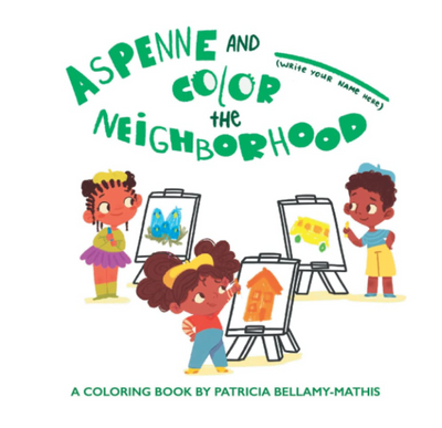 Aspenne Color the Neighbook coloring book